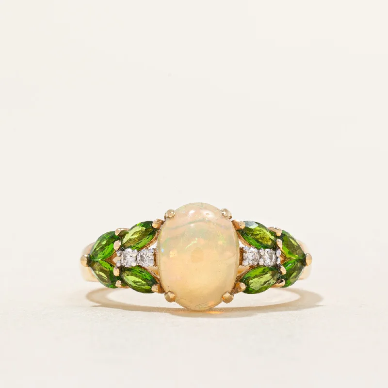 Multi Gem Cocktail Ring | 2.47ctw | SZ 6.5 |