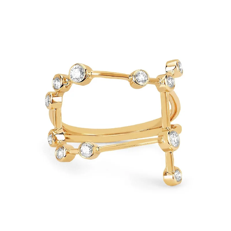 Gemini Constellation Ring