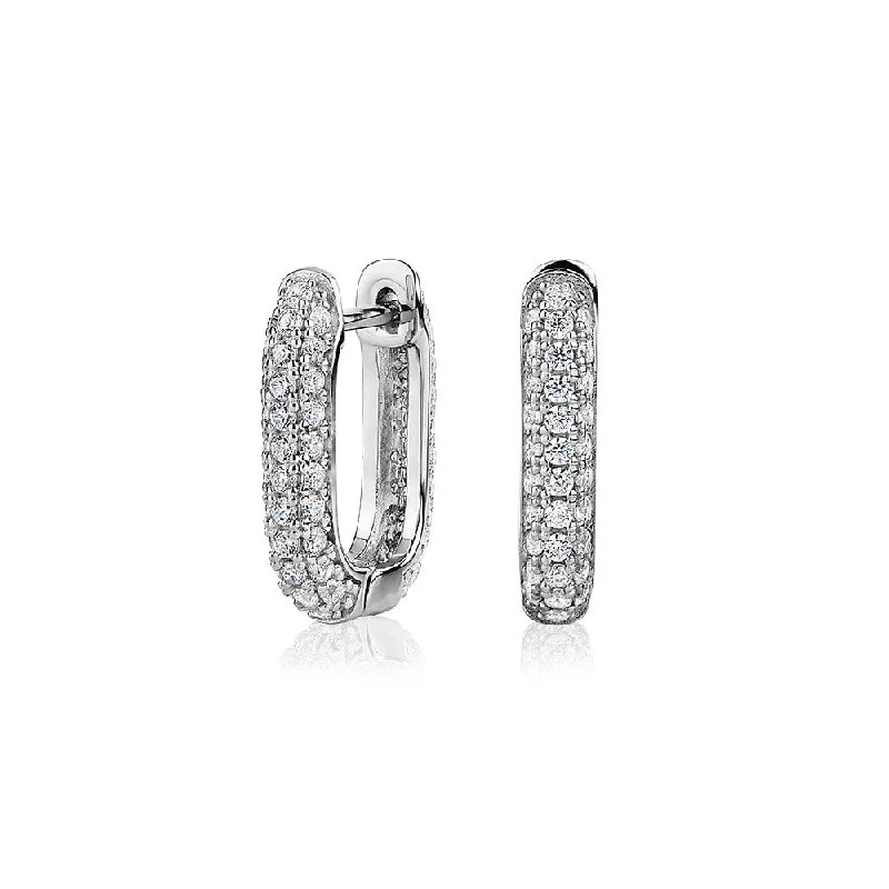 Unlock Unbeatable Jewelry Deals Before They’Re Gone Round Brilliant hoop earrings with 1.23 carats* of diamond simulants in sterling silver Unlock Unbeatable Jewelry Deals Before They’Re Gone Round Brilliant hoop earrings with 1.23 carats* of diamond simulants in sterling silver