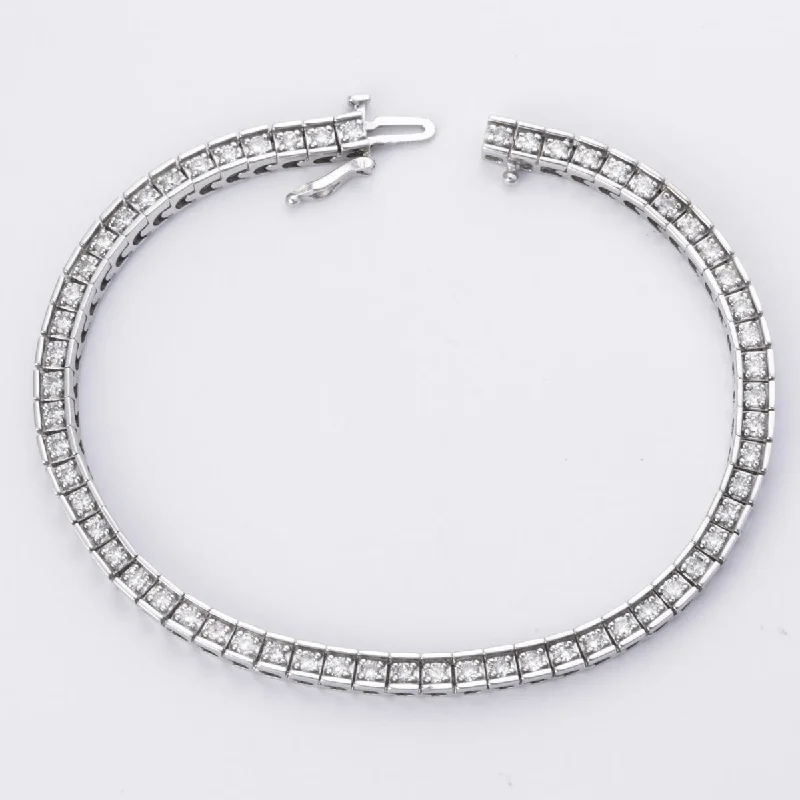 14k Diamond Bracelet | 2.14ctw | 7.5"