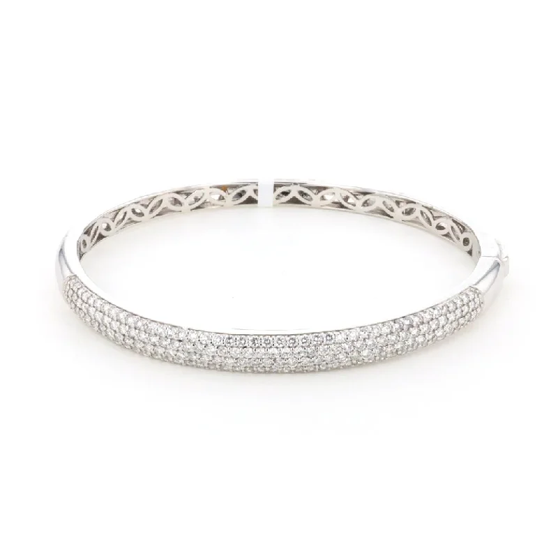 2.26 ctw Diamond Bangle Bracelet