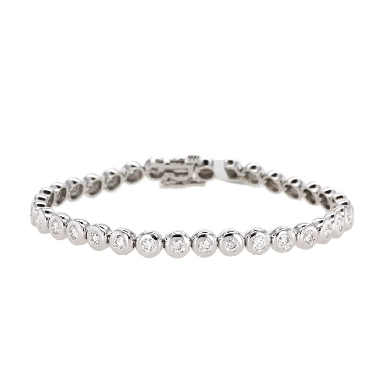 5.37 ctw Diamond Tennis Bracelet