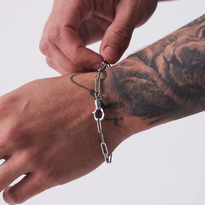 Long Link Bracelet (Silver) - Limited Edition