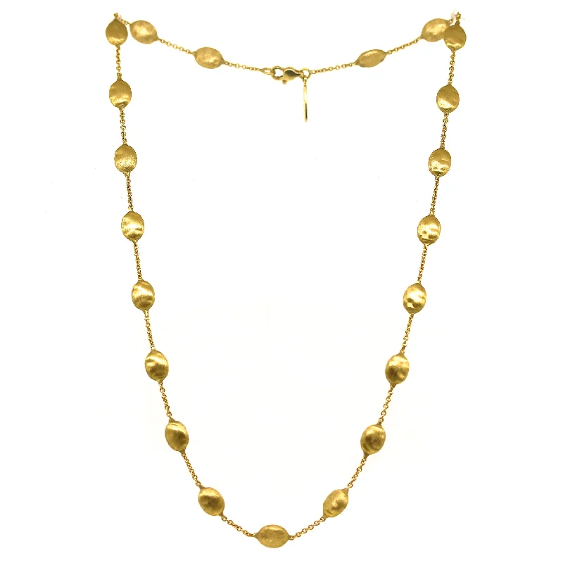 Huge Savings On Timeless Jewelry Collections Marco Bicego Siviglia 18kt Yellow Gold Small Bead Necklace