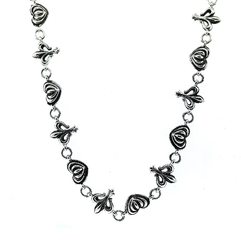 Handcrafted Jewelry Sale – Unique Designs At Low Prices Lagos Fleur De Lis Sterling Silver Necklace