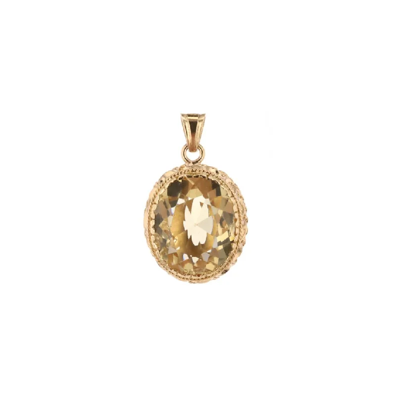 Chic, Trendy, And Affordable Jewelry Sale Citrine Pendant