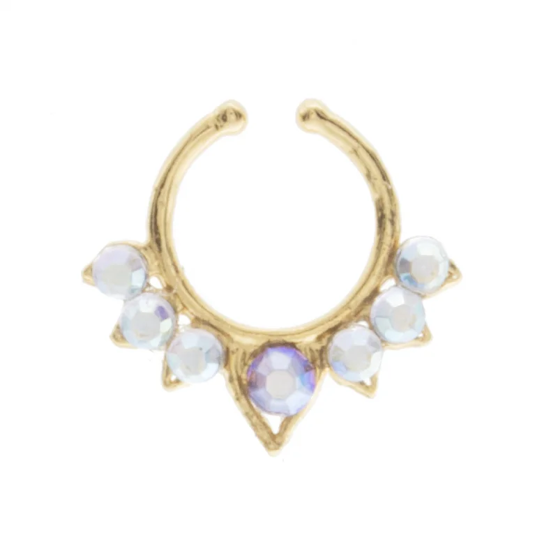 Exclusive Jewelry Markdowns – Limited-Time Offer Pink and Rainbow Jewel Aurora Clip