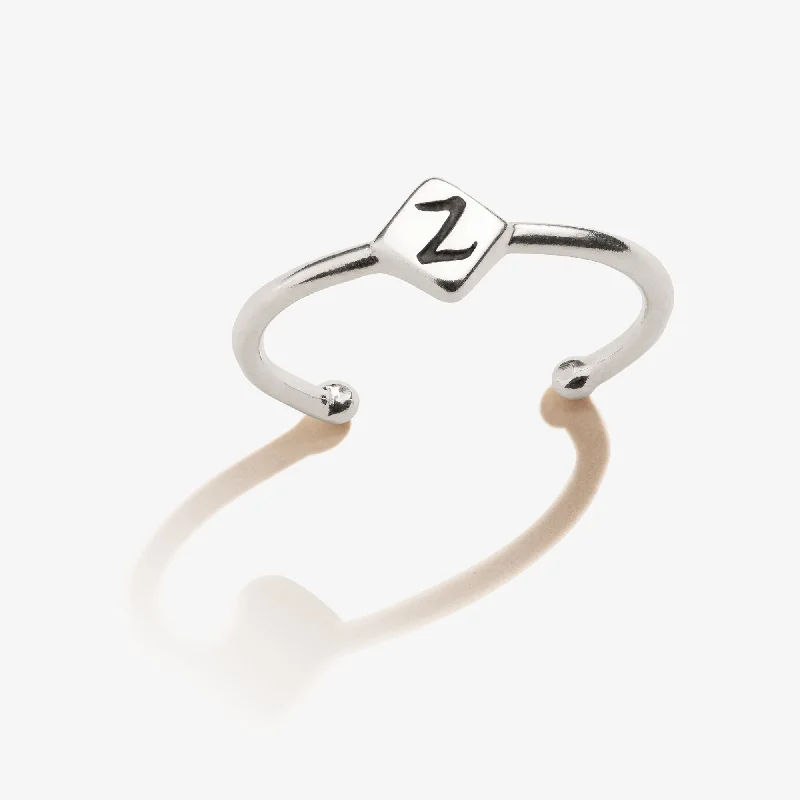 Trending Jewelry Now Available At Exclusive Prices Initial Z Ring