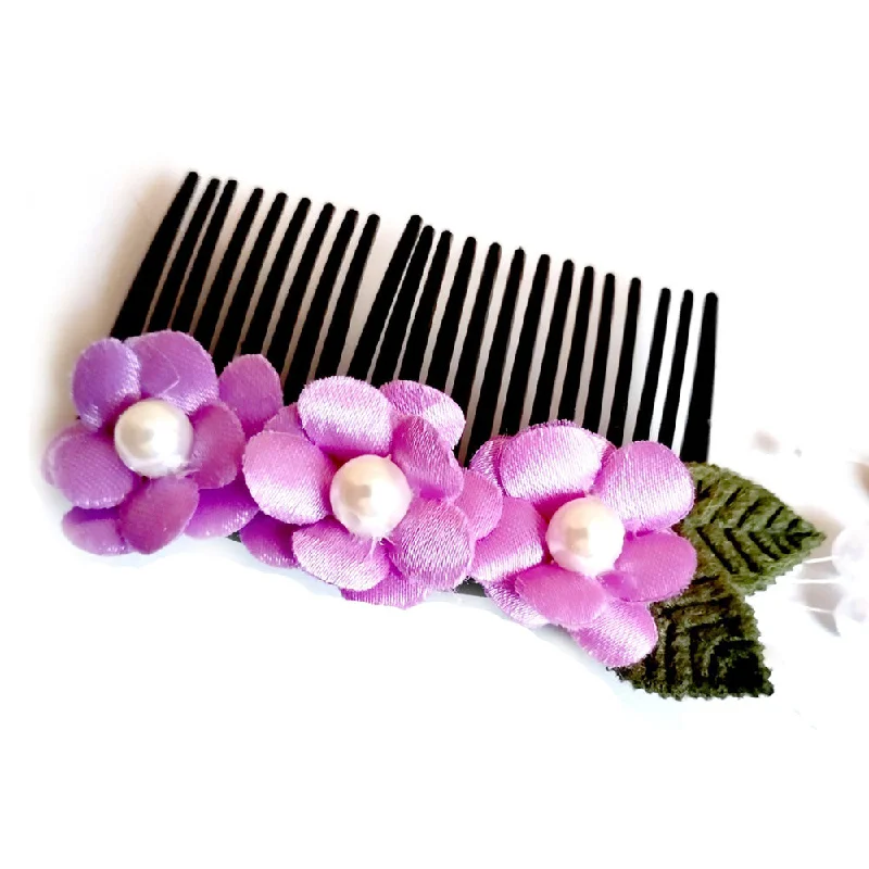 Flash Sale On Exquisite Jewelry – Don't Miss Out Kavyas Kreation Floral Hair Brooch