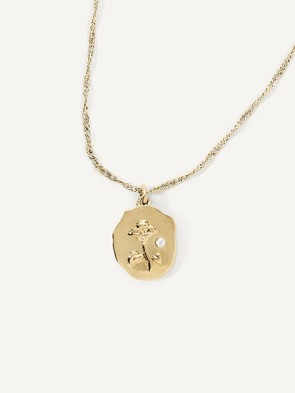 Grab Your Favorite Jewelry At The Lowest Prices Morning Glory Pendant - September