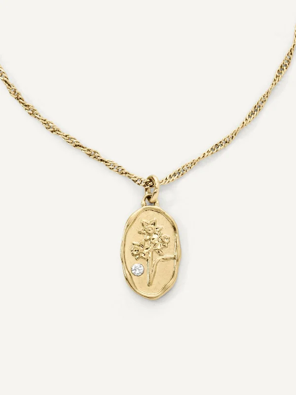 Limited-Time Offer On Elegant Jewelry Pieces Narcissus Pendant - December