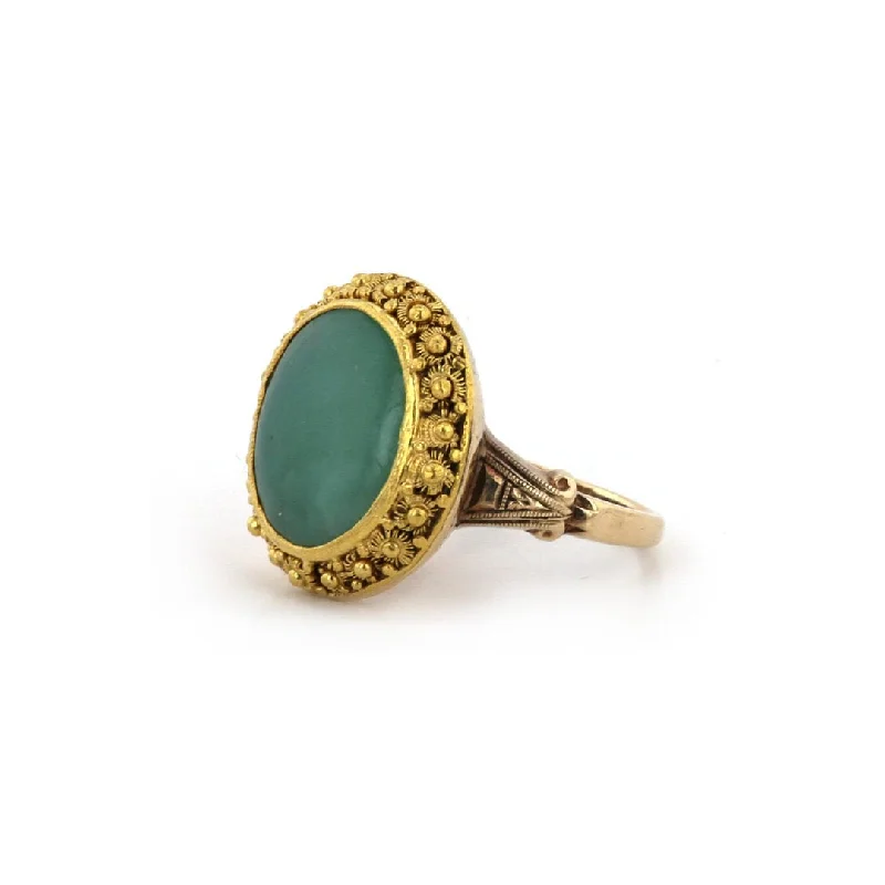 Unique Jewelry For Less – Shop The Sale Now Oval Jade Ring