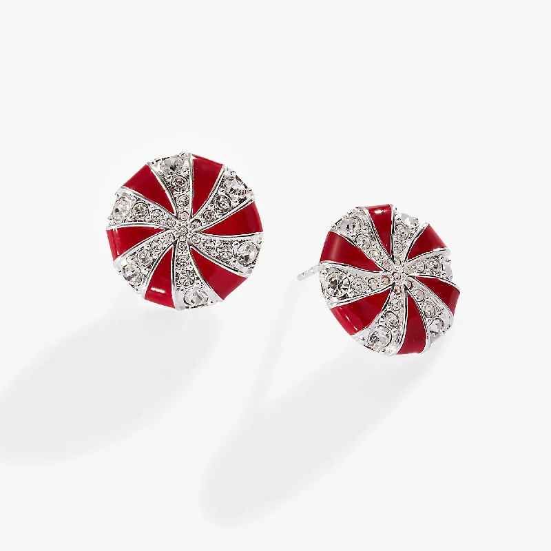 Save On Luxury Jewelry Pieces – Limited-Time Offers Holiday Peppermint Candy Earrings