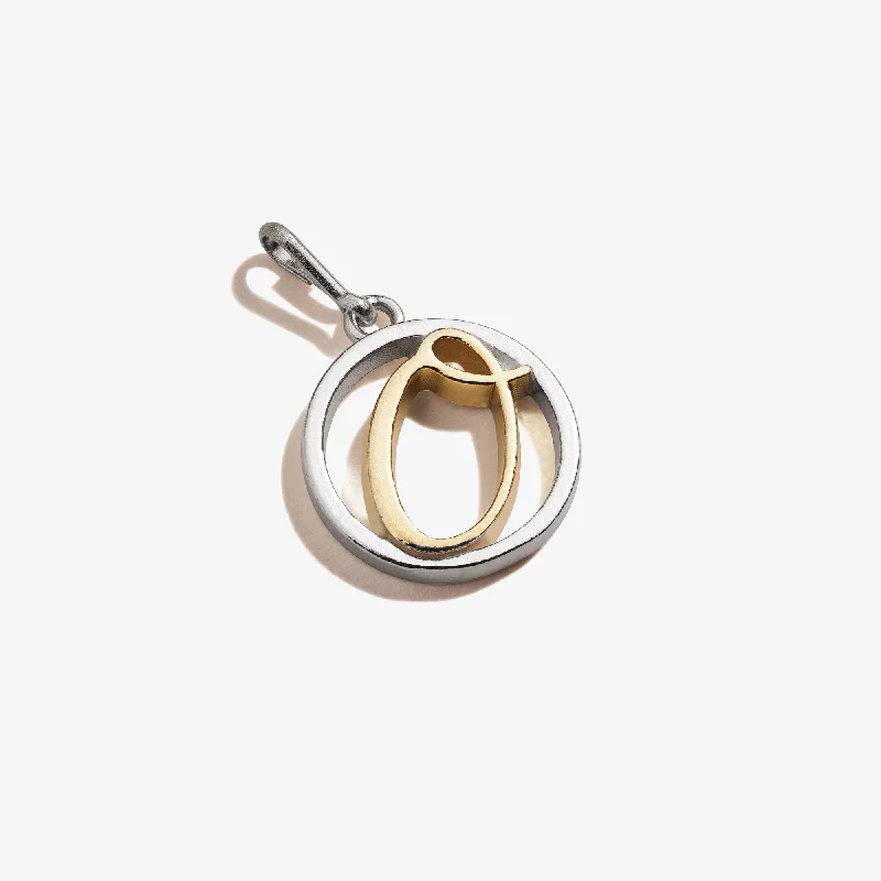 Get The Best Deals On Timeless Jewelry Pieces Initial O Charm, Two-Tone