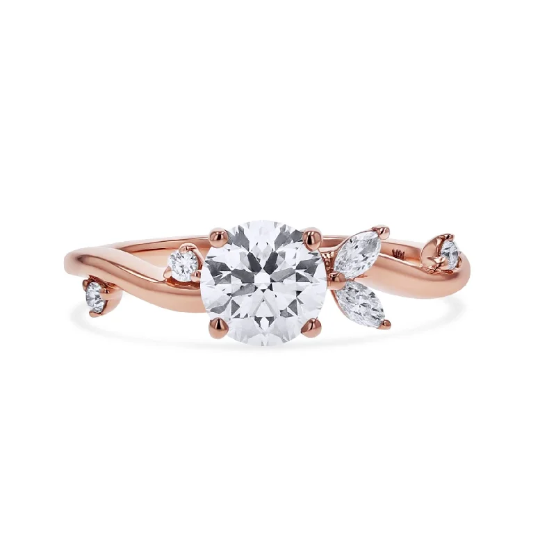 Exclusive Jewelry Sale Event – Shop Now Vine Inspired Rose Gold Engagement Ring