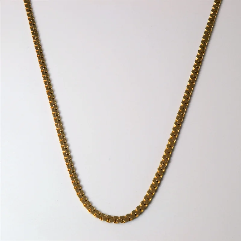 Exclusive Jewelry Sale – Shine For Less 14k Yellow Gold C Link Chain | 20" |